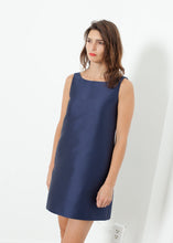 Carica l&#39;immagine nel visualizzatore di Gallery, A-Line Mini Dress in Blue