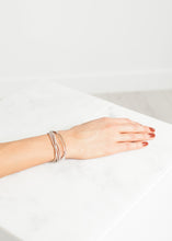 Carica l'immagine nel visualizzatore di Gallery, Bracelet 85 in Grey Silk/Silver