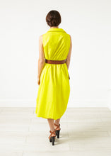 Carica l&#39;immagine nel visualizzatore di Gallery, Balloon Cotton Dress in Yellow