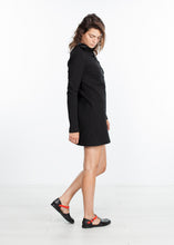 Carica l&#39;immagine nel visualizzatore di Gallery, Fleece Jersey Dress in Black