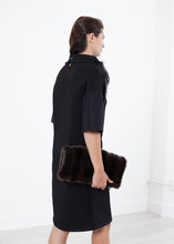 Carica l&#39;immagine nel visualizzatore di Gallery, Ostrich Plume Dress in Black