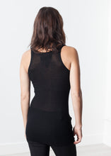 Carica l&#39;immagine nel visualizzatore di Gallery, Easy Ribbed Tank in Black