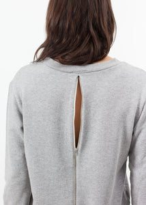 Loopwheeler Sweatshirt in Grey