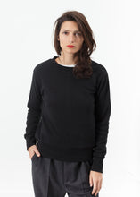 Carica l&#39;immagine nel visualizzatore di Gallery, Loopwheeler Sweatshirt in Black