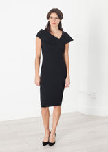 Carica l&#39;immagine nel visualizzatore di Gallery, Asymmetric Dress in Black