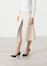 Carica l&#39;immagine nel visualizzatore di Gallery, Tulle Pleat Skirt in Cream
