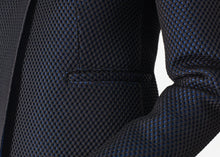 Carica l&#39;immagine nel visualizzatore di Gallery, Weave Jacket in Black/Blue