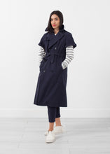 Carica l&#39;immagine nel visualizzatore di Gallery, Rolled Sleeve Trenchcoat