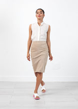 Carica l&#39;immagine nel visualizzatore di Gallery, Floridia Leather Skirt